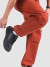 Rust Brown Elasticated Cargo