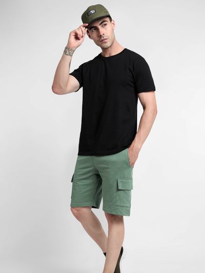 Buy Sage Green Knitted Shorts for Men Online in India Beyoung