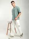 White Statement Cargo Pants