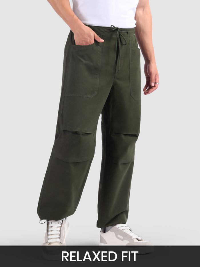 Army Green Elasticated Cargo