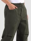Army Green Elasticated Cargo