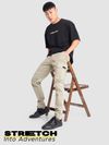 Cream Signature Cargo Pants