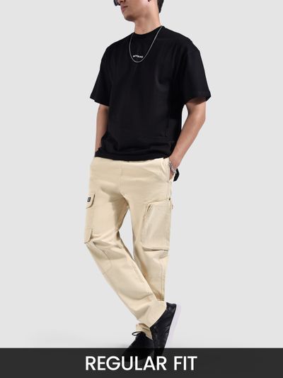 Off White Zip Pocket 3D Cargo Pants Off White Zip Pocket 3D Cargo Pants