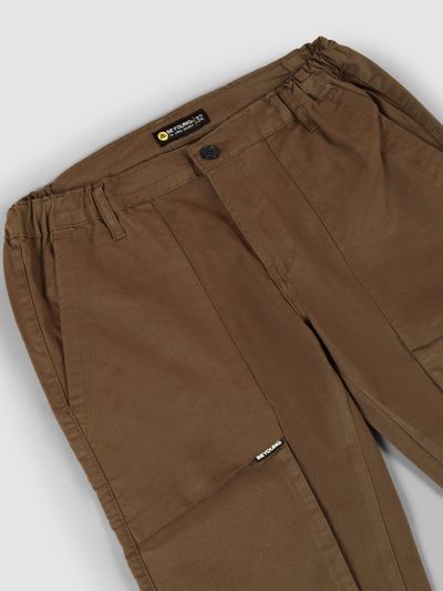 Brown Baggy Pocket Cargos