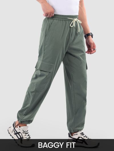 Grey Parachute Cargo Pants Grey Parachute Cargo Pants