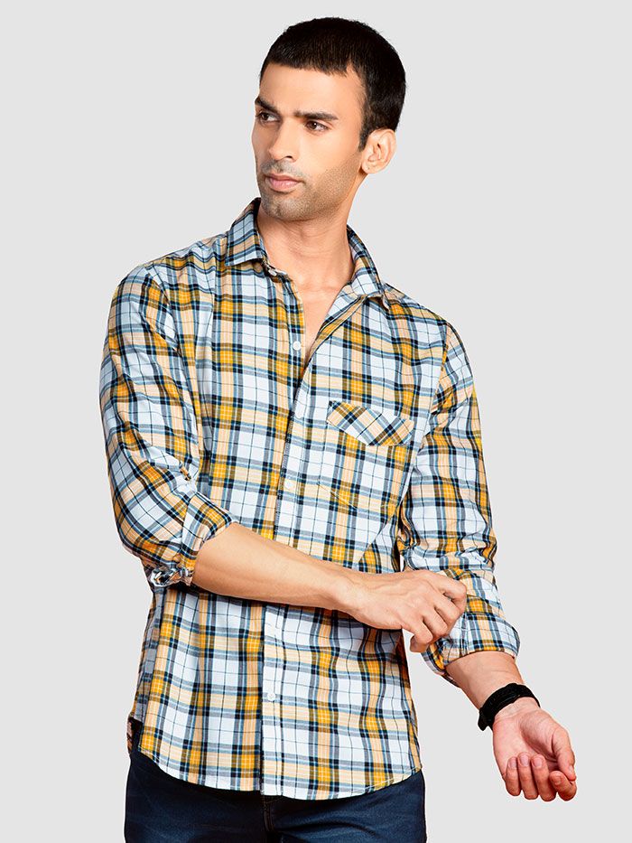 checks shirt for men