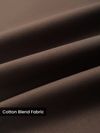Coffee Brown Relaxed Fit Korean Pants