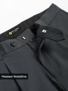 Dark Grey Relaxed Fit Korean Pants