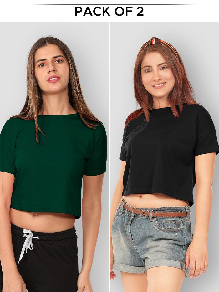 Semi cropped t shirt clearance
