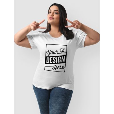 Customized Plus Size T-shirt for Women Plus Size Customized T-shirt for Women,