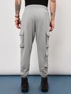 Light Grey Baggy Knitted Men Jogger