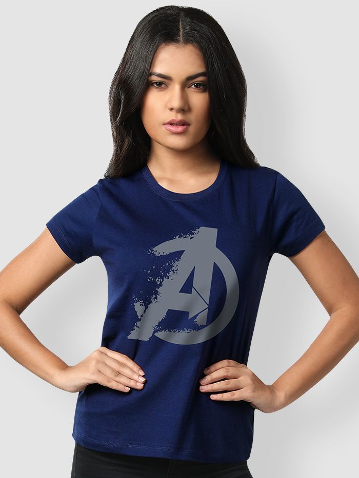 Avengers Logo T shirts for Girls