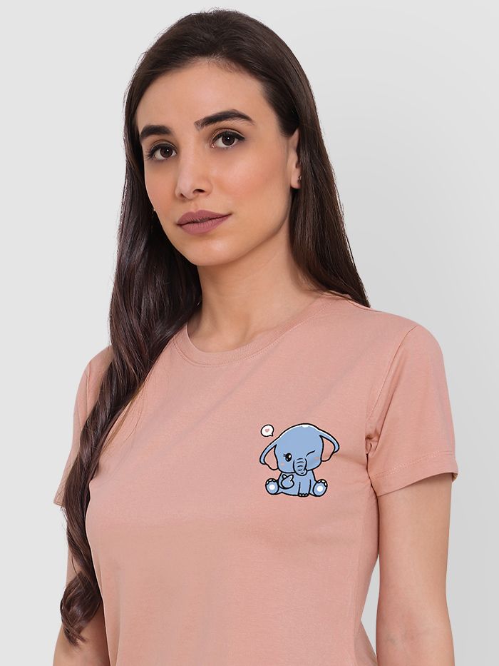 Baby Elephant T-shirts for Girls,