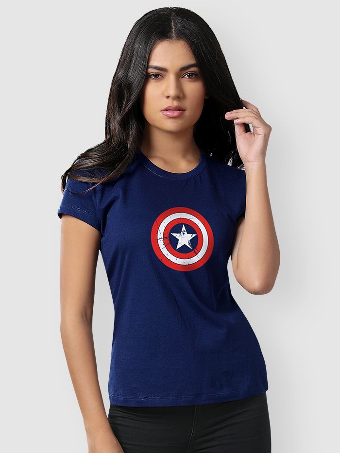 Captain america t shirt online hot sale india