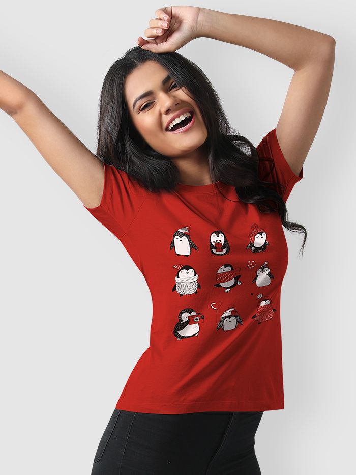 Penguin t shirt sales women's
