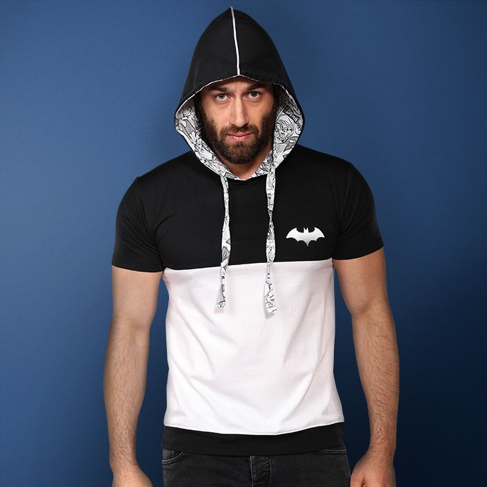 Buy Batman Hooded T-shirt for Men 