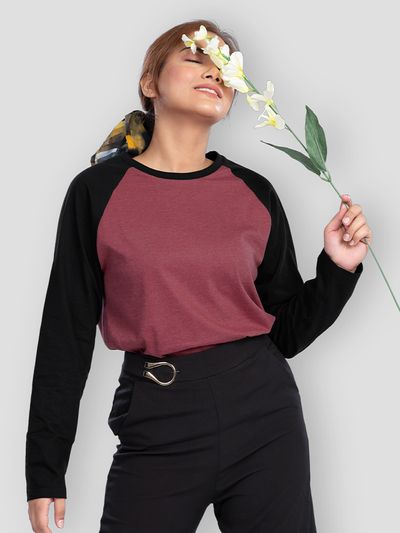 Womens store raglan shirt