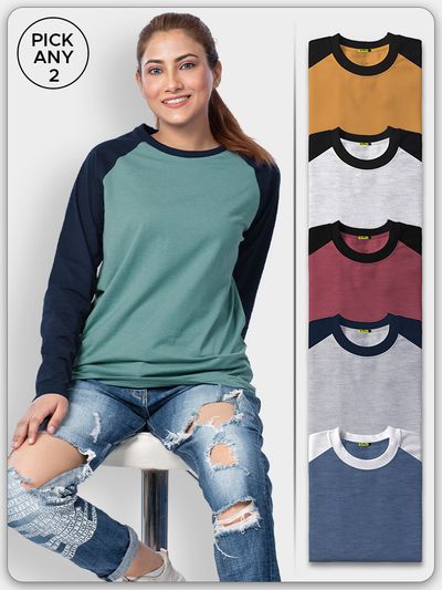 Full sleeves t outlet shirts for womens