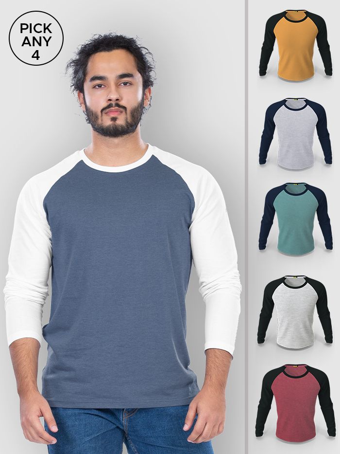 full sleeve t shirt combo