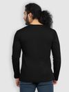 Plain Black Full Sleeves T-shirt