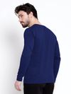 Plain Navy Blue Long Sleeves T-shirt
