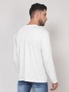 Plain White Full Sleeves T-shirt
