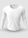 Plain White Full Sleeves T-shirt