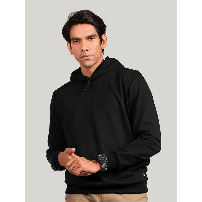 Buy Plain Black Hoodies for Men Online India Beyoung