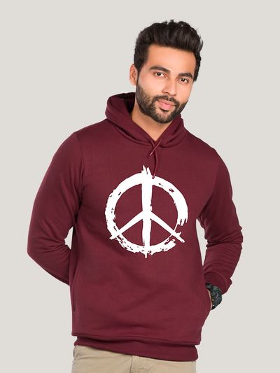 World Peace Hoodies for Men Mens Hoodie,