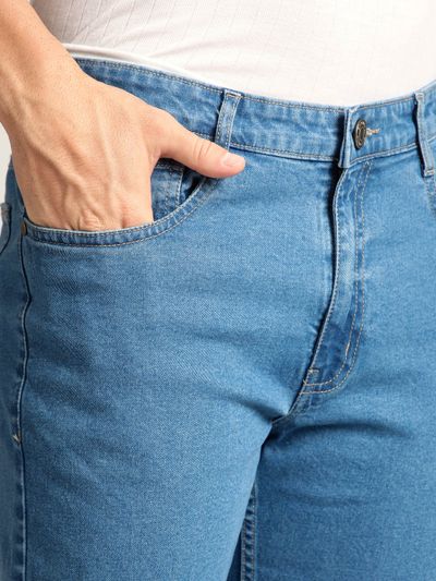 Mid Blue Ombre Bootcut Jeans Mid Blue Ombre Bootcut Jeans