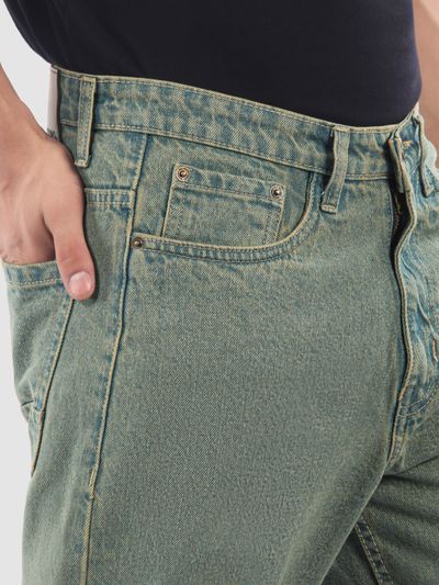 Brown Tinted Baggy Fit Jeans Brown Tinted Baggy Fit Jeans