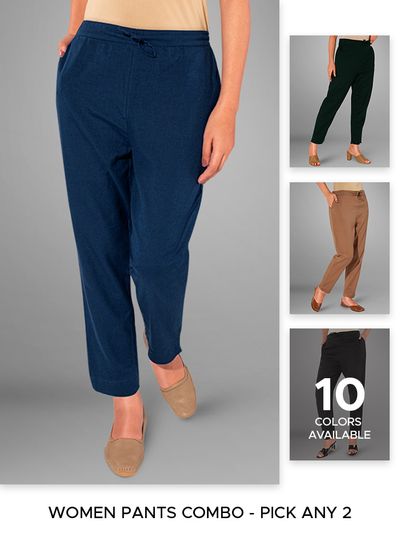 Buy Anaro Red Women Cotton Lycra Pencil Pant (Kurti Pant/cigarette Pant)  suitable for formal and casual wear Online at Best Prices in India -  JioMart.