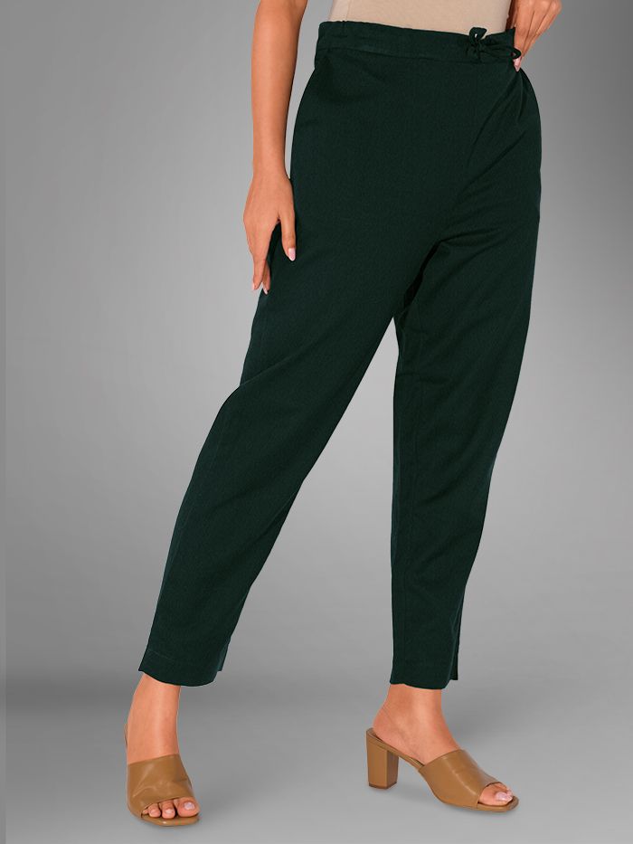 Buy VARANGA Women Solid Flex Rayon Straight pants | Shoppers Stop-mncb.edu.vn