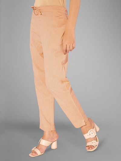 Jeans & Trousers | straight cotton pant Women cotton Polyester Blend Solid  Trousers for Women for DailywearAbout this Item. premium fabric. Made of  and breathable, good quality for your chioce. | Freeup