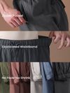 Dark Grey Loose-fit Pajamas