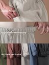 Light Grey Loose-fit Pajamas