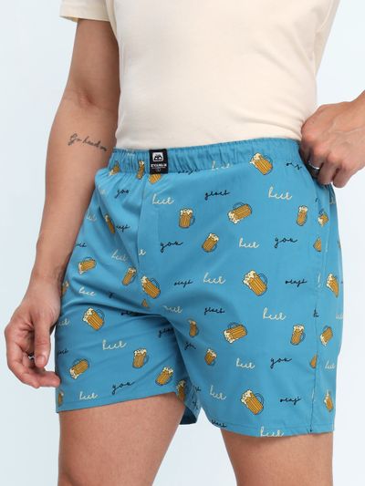 Buy Beer Printed Mens Boxers Online in India -Beyoung