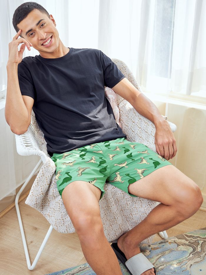 Mens dinosaur store pyjama bottoms
