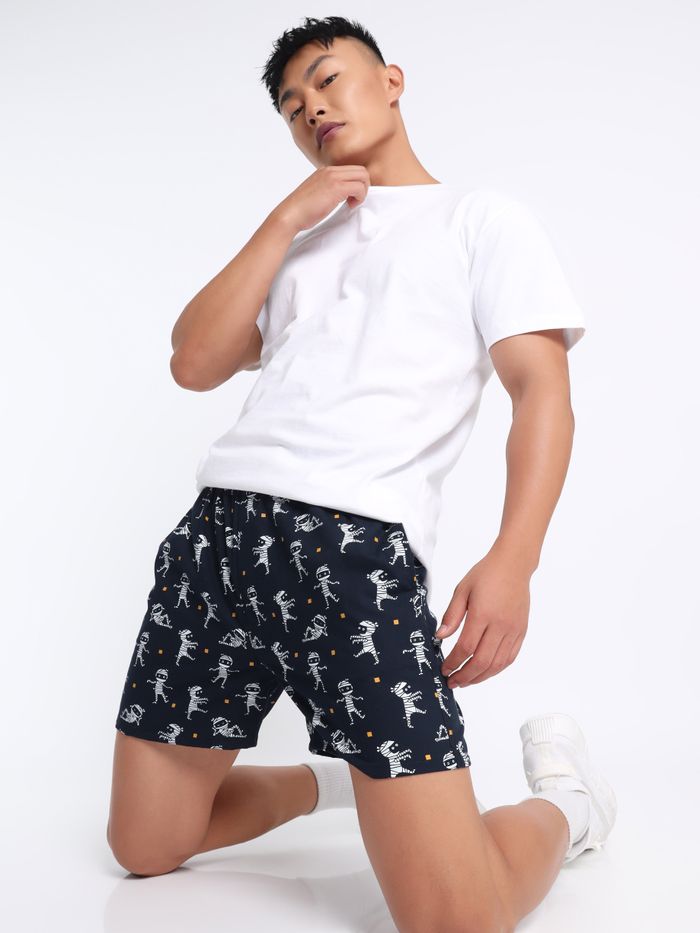 Mummy Printed Mens Boxers