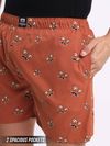 Mustache Printed Mens Boxers