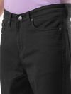 Black Regular Fit Mens Jeans