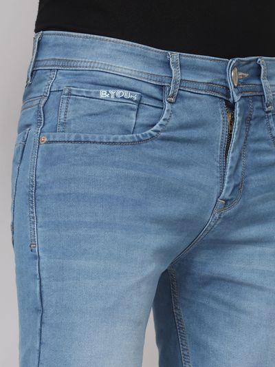 True Blue Cotton Knitted Mens Jeans True Blue Cotton Knitted Mens Jeans