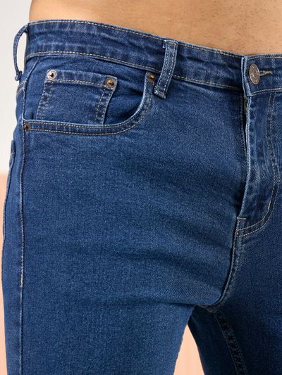 Dark Blue Regular Fit Mens Jeans Dark Blue Regular Fit Mens Jeans