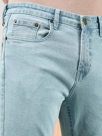 Ice Blue Regular Fit Mens Jeans Ice Blue Regular Fit Mens Jeans