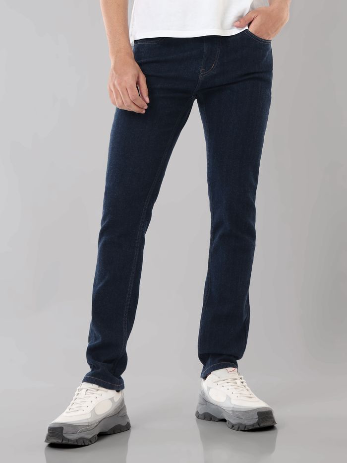 Buy Midnight Blue Regular Fit Jeans Online in India Beyoung