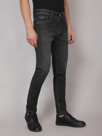 Buy Black Fade Raw Washed Jeans for Men Online in India Beyoung