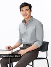 latest plan cotton shirts for men online, 