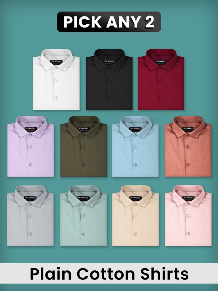 Plain shirts online shop