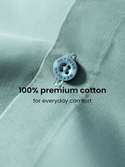 Pista Green - Plain Cotton Shirts Pista Green - Plain Cotton Shirts