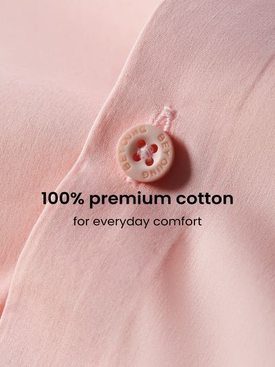 Soft Pink - Plain Cotton Shirts Buy Black Shirts Online